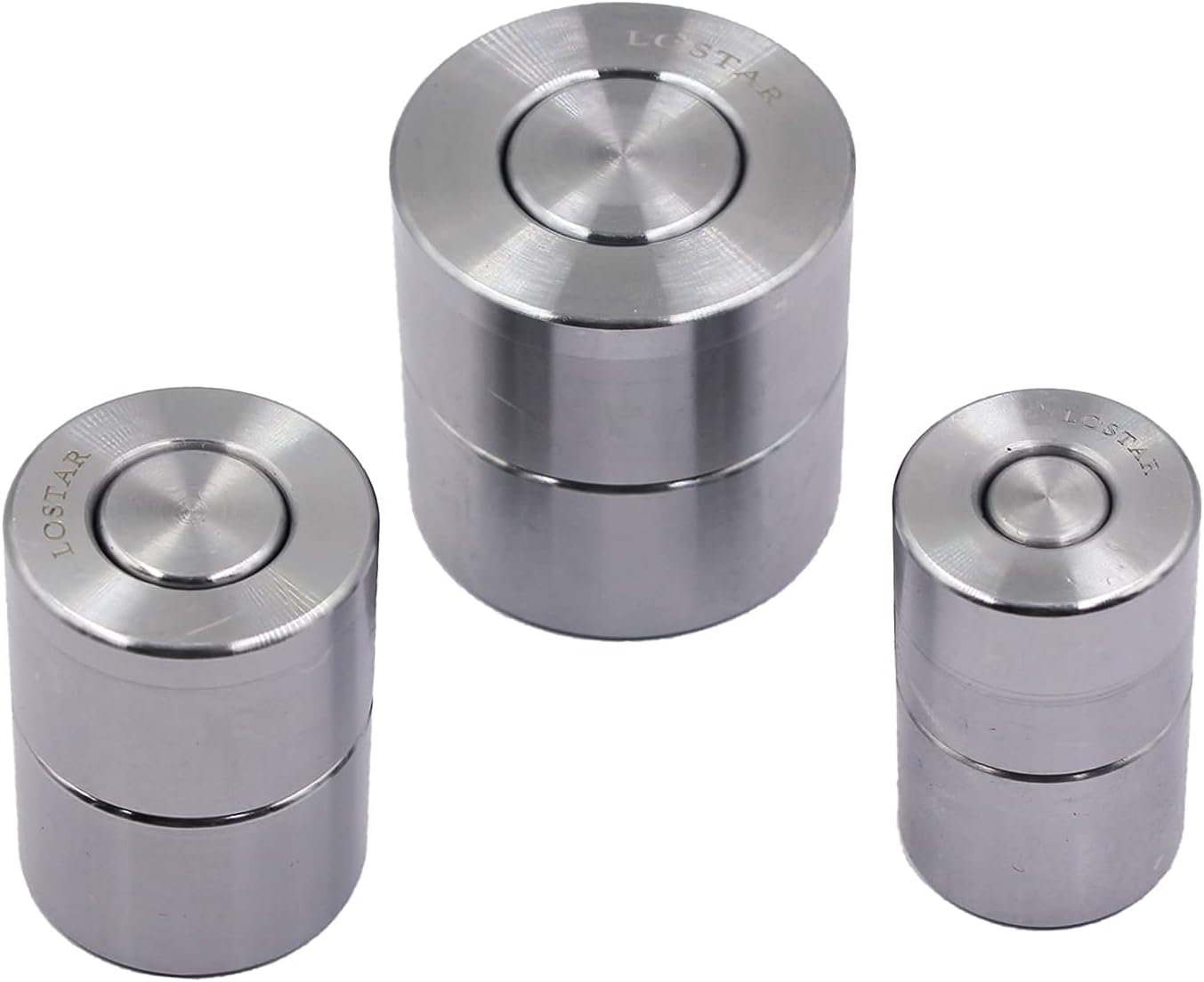 3 Piece Dimple Die Set Metal Fabrication Tools 1/2" / 3/4" / 1"