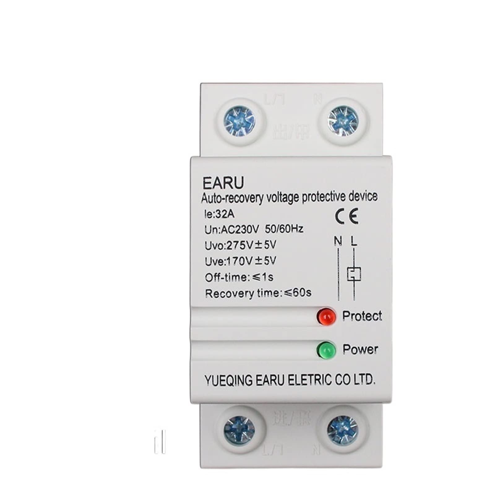 Proteja su relé de subidas de luz usando el protector autorrecuperable 2P 1