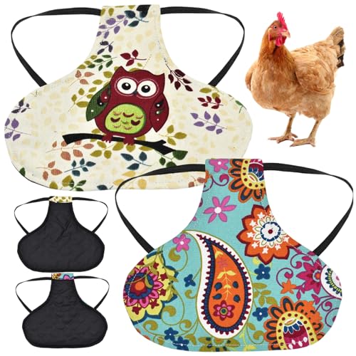 Pañales para gallinas de doble capa que evitan manchas en el hogar 2