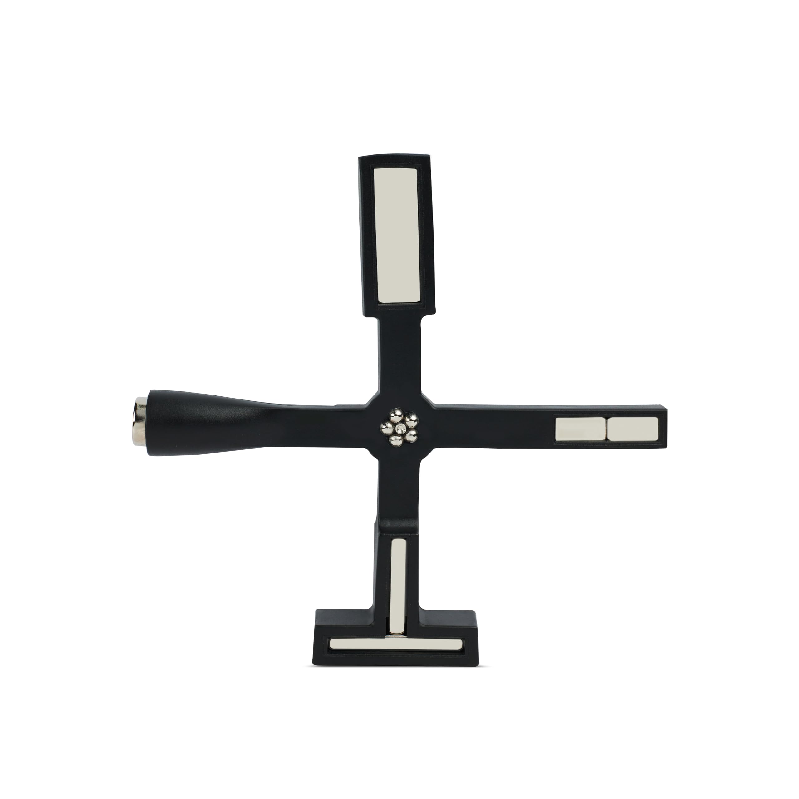 Sponsor 5-in-1 Magnet Tool | Multifunctional Magnetic Stick for 3D Cat Eye Gel Polish Designs – Strong Nail Art Magnet for Home & Salon Use (Black)