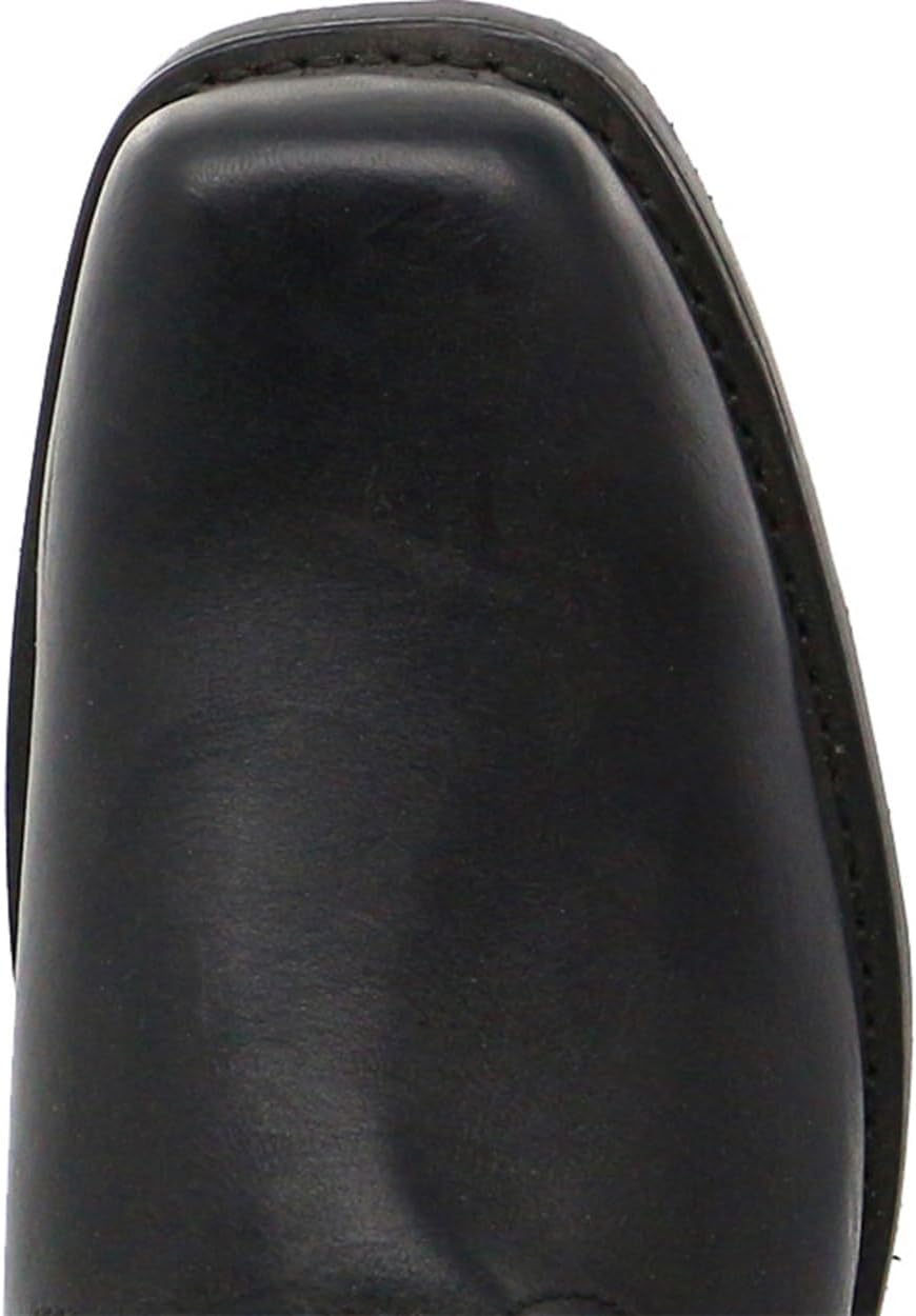 CHUUMEE Men's Classic Western Cowboy Square Toe Embroidered Cowboy Boots,Men's Square Toe Side Zip Ankle Boots - Image 6