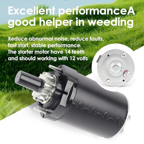 Image of EzeXpreze New Starter Replacement for Cub Cadet 1000 Series LT1042 LT1045 LTX 1040, Toro Tractor LX420 LX425 LX460 LX465 18 19 20 21 HP 2009801 2009805 2009806 2009810 2009811