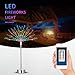 Produktbild Feuerwerk Licht 120 LED Lichter Batteriebetriebene Fernbedienung in APP DIY Dekorations Lichterkette 8 Modi Lichteffekt für Indoor Outdoor Weihnachtsfeier (Warmes Weiß + Farbig 1 Stück)