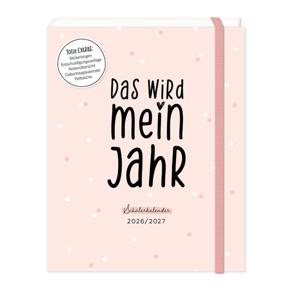 Grafik Werkstatt Das Original GmbH & Co. KG Schülerkalender 2026 / 2027 Das wird mein Jahr