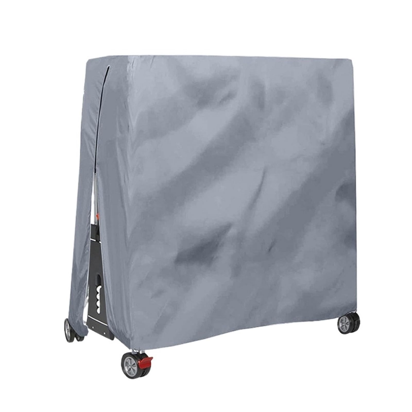 165x70x185cm 210D Oxford Fabric Ping Pong Table Storage Cover Waterproof Tennis Protector Zipper For All Weather Protection for Folding & Flat Tables