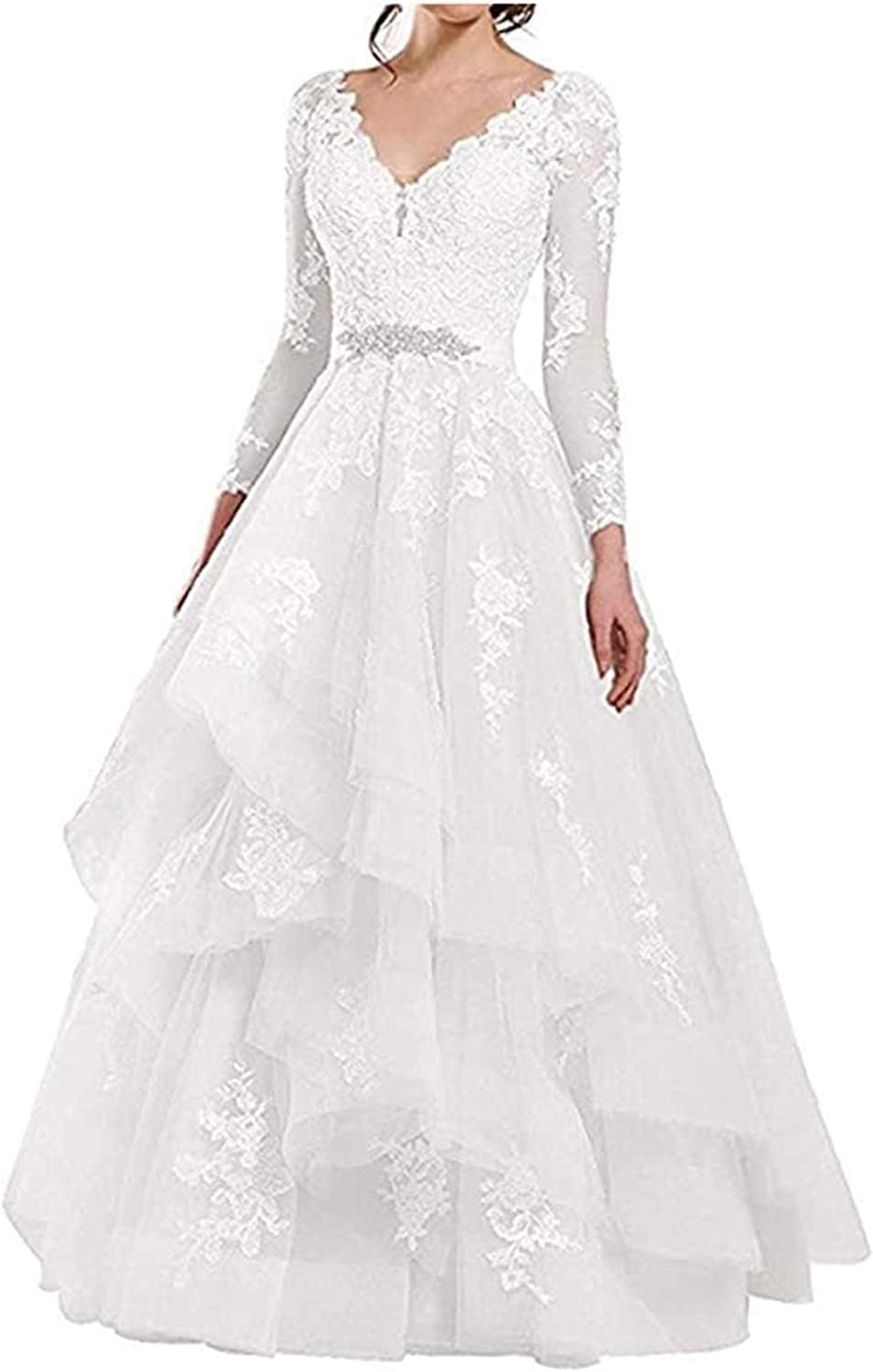 Elegant Amazon Long Wedding Dresses for Timeless Brides