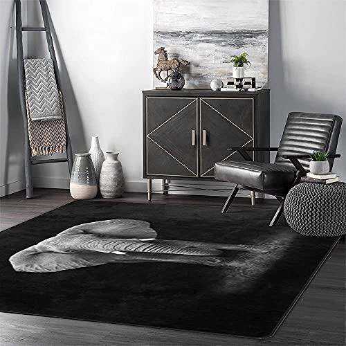 Alalal RUGS-2-20210407 African Elephant Area Rug thumb #2
