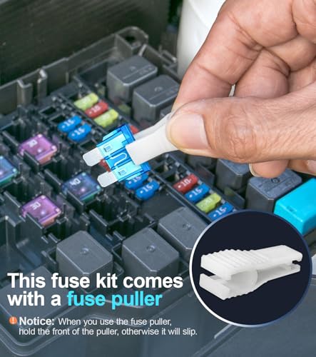 JOREST 360 stuks assortimentskit voor autozekeringen, 160 mini-zekeringen voor auto's, 90 standaard autozekeringen + 50 microzekeringen + 60 micro2 - voor campers, vrachtwagens, motorfietsen (2A 3A 5A - Afbeelding 4