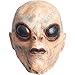 PartyHop Alien Mask ET Dress Up Latex Full Head Scary Horror Mask Extraterrestrial Fancy Dress for Halloween Carnival Costume Party