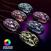 MageGee G10 Gaming Mouse Wired, 7 Colors Breathing LED Backlit Gaming Mouse, 6 Adjustable Speeds, Ergonomic Optical Computer Mouse with 7 Buttons for Windows PC Gamers