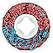 53mm Santa Cruz Skateboards Slime Balls Vomit Mini II White / Red / Blue Skateboard Wheels - 97a with Viper Strike 8mm Precision ABEC 7 Skateboard Bearings - Bundle of 2 items