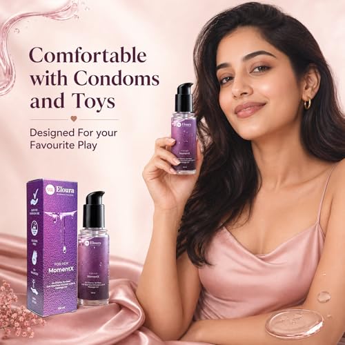Image of MomentX Water Based Lube for Women - 100ml, Pack of 2 | Fertility Friendly Lubricant Gel | pH Balanced, Non-Sticky & Stain Free | Silicone & Paraben-Free | Dermatologically Tested Lubricant Gel