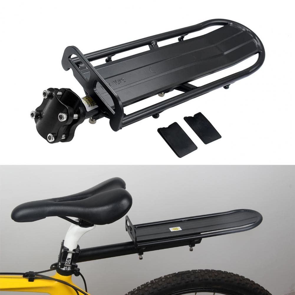 GepäCkträGer Fahrradträger Fahrrad Gepäck Gepäckträger Einziehbar Universal Starke Tragfähigkeit Fahrrad Gepäckträger Fahrrad Zubehör Fahrrad GepäCkträGer(B)