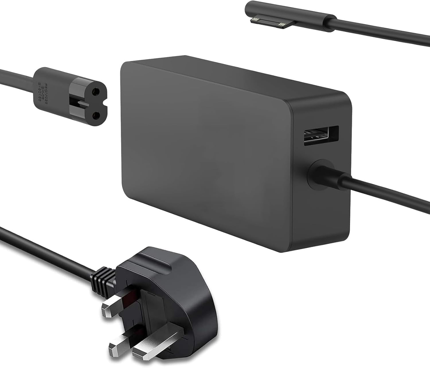 Surface Pro Charger 65W for Surface Pro 3/4/5/6/7/8/9/X Tablet Compatible for Microsoft Surface Book 3/2/1 Laptop 5/4/3/2/1 Surface Go 1/2/3 Charger Cord Power Supply Adapter