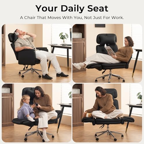 Luxury leather executive chair
