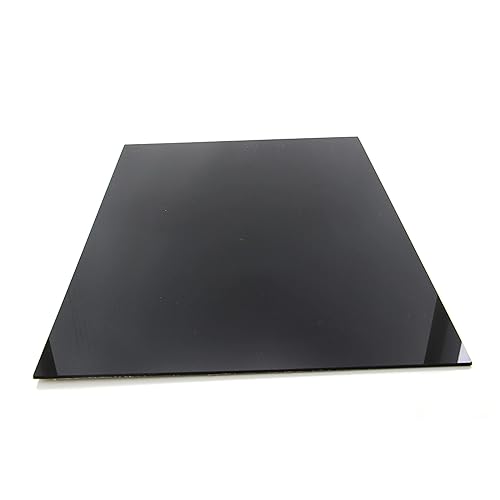 Vista 33 de Heyiarbeit Hoja de plástico de plexiglás fundido transparente de 16.54 x 11.69 pulgadas, 0.12 pulgadas de grosor, para lámparas, construcción