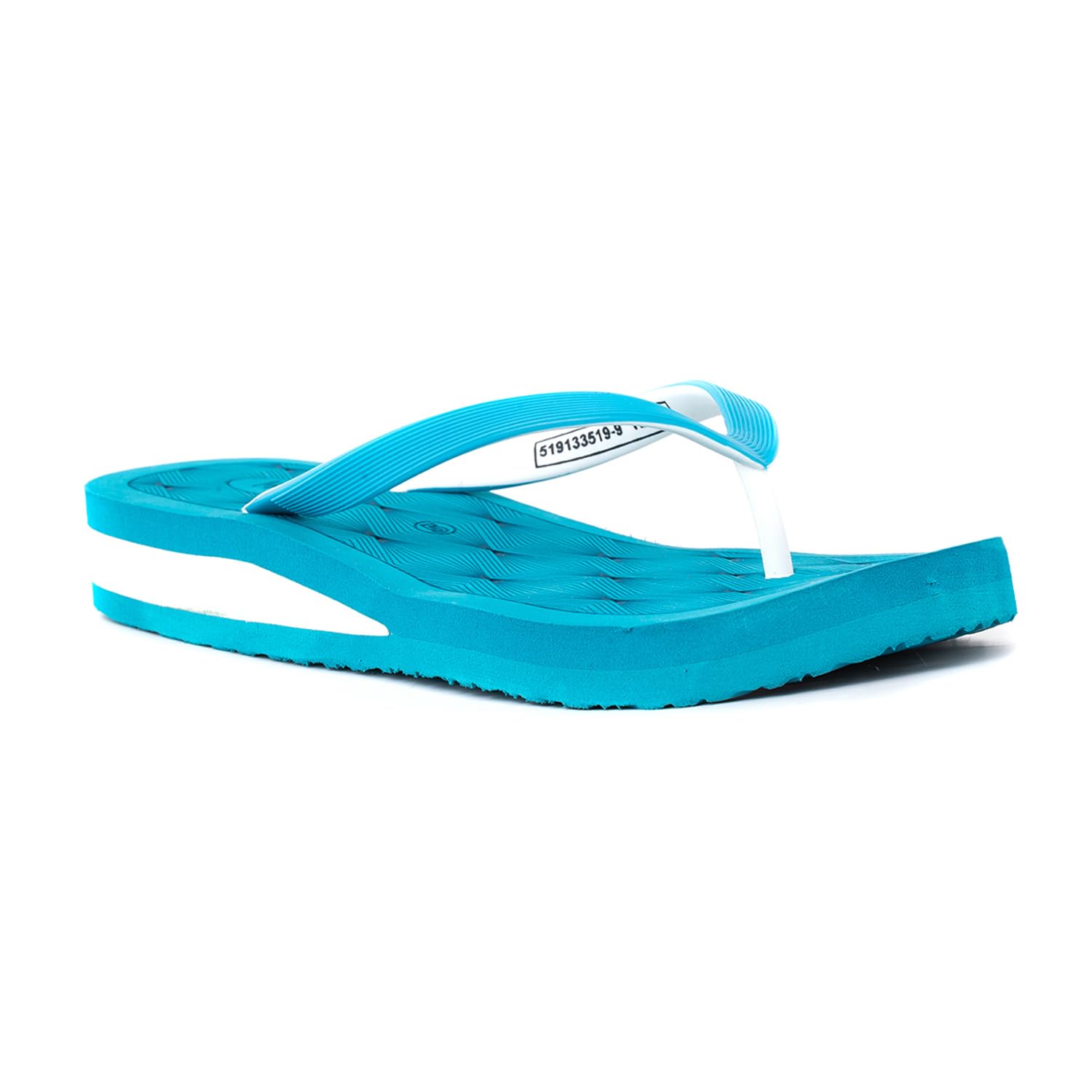 Khadims Waves Teal Casual Slippers for Women (5191339) (B0D11KLD89) Amazon Price History, Amazon Price Tracker