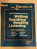 Unit 5 Teaching Resources: Writing Speaking Reading Listening; Course 1 0078889936 Book Cover