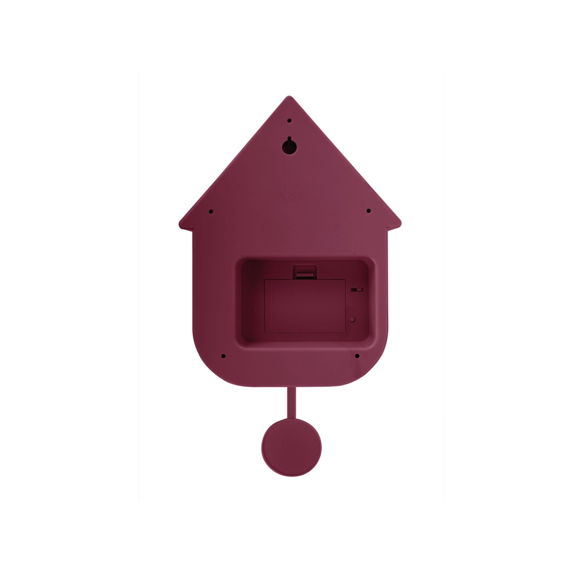 Karlsson Horloge Murale en ABS Modern Cuckoo Oro | Rectangulaire - Moderne - En plastique - Horloge murale moderne pour salon - Horloge murale - Horloge coucou