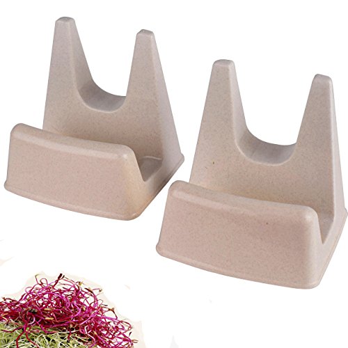 CASAFE+ R18-0029 Sprouting Stands with Water Tray for Any size Mason Jar(2 Pack)