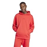 Men&apos;s All SZN Fleece Sportswear Hoodie&comma; Pure Ruby&comma; Medium&sol;Tall