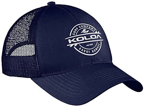 Joe's USA Koloa Surf Thruster Logo Old School Curved Bill Mesh Snapback Hats