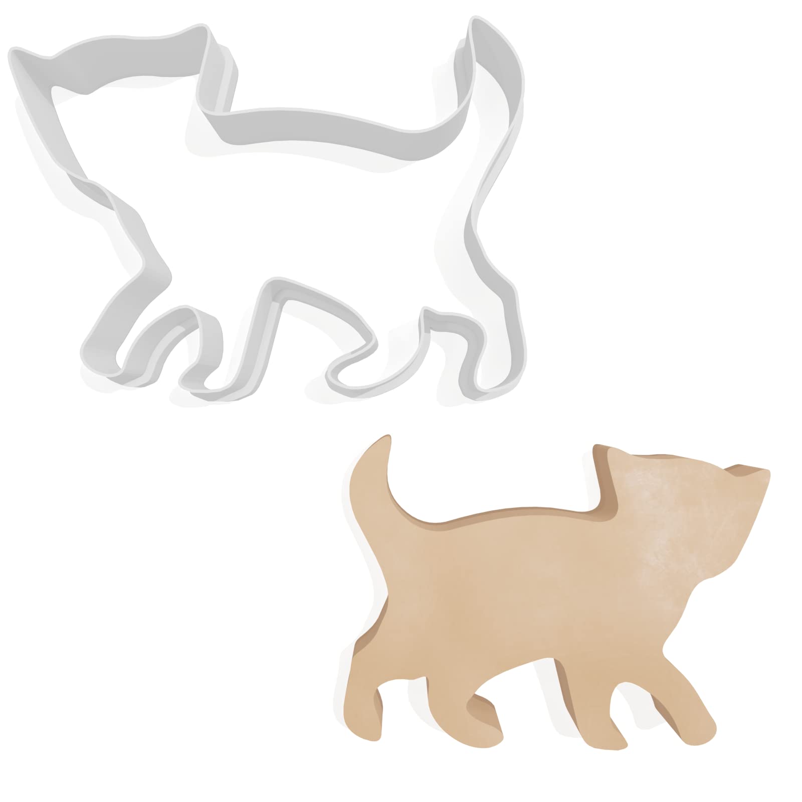 Kitten Cat Cookie Cutter - 3 Sizes