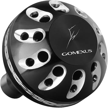 GOMEXUS Power Game 1.3 1.6 inches 32 41 mm Power Reel Handle Knob, Shimano A, Daiwa S, Aluminum