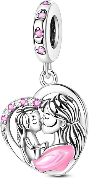 Hapour 925 Sterling Silver Charms for Bracelets and Necklaces Dangle Pendants Beads Cute Cat Heart Bunny Charm Jewelry for Women Teen