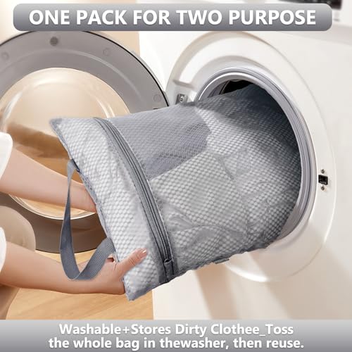 Image of OlarHike 8 Set Packing Cubes for Travel,Gifts for Women Mom,Anti-Tearing Suitcase Organizer,with Over 1000 pcs Mesh Holes,Vacation Essentials & Accessories for Cruise Ship