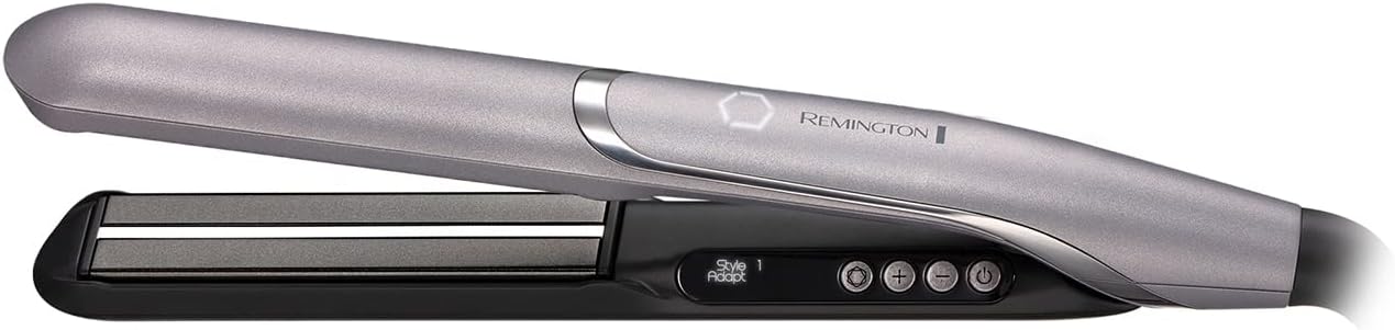 Remington PROluxe You Adaptive Hair Straightener - Intelligent StyleAdapt Technology learns, adapts and personalises the heat to your hairs needs, Infrared Sensor continuously adjust the heat, S9880