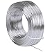 Produktbild 200 m / 656 ft Aluminium Basteldraht, 1mm Silber Basteldraht, 18 Gauge Modellieren Metalldraht, Biegsamer Modellierdraht Für DIY Skulpture Modellbau, Fahrradmodell, Perlen Schmuckher Stellung