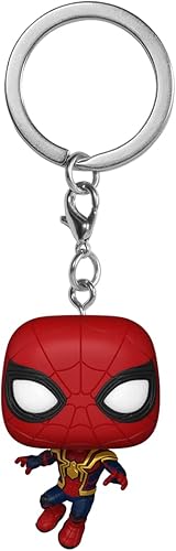 Funko Pop! Llavero Marvel - Spider-Man No Way Home, Spider-Man