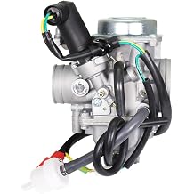 Motorcycle Repair Parts 30mm Carburetor PD30J for 250cc Water Cooling Scooter ATV Quad 172MM CF250 CH250 CN250 Helix Qlink Commuter 250 Roketa MC54-250B Easy to Replace