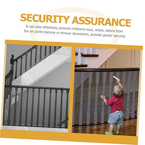 Luxshiny 3 Partidas Rede De Proteção De Escadas Rede De Varanda Para Brinquedos Rede Para Gatos Rede