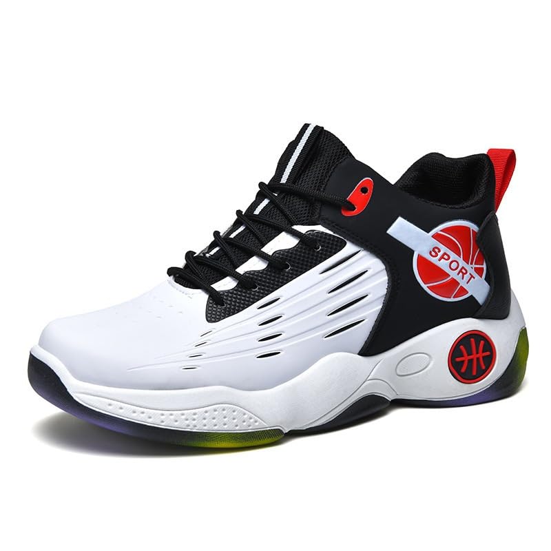 Zapatillas de Baloncesto Altas Hombre Joven Protección Tobillo | Zapatillas de Baloncesto Altas Hombre Joven Soporte TPU Amortiguación Sport