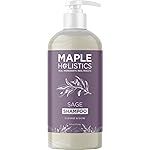 Sage and Rosemary Shampoo Sulfate Free - Ultra Clarifying Shampoo for Build Up and Dry Scalp Treatment with Cleansing Essential Oils for Hair - Sulfate Free Shampoo for All Hair Types with Sage Oil