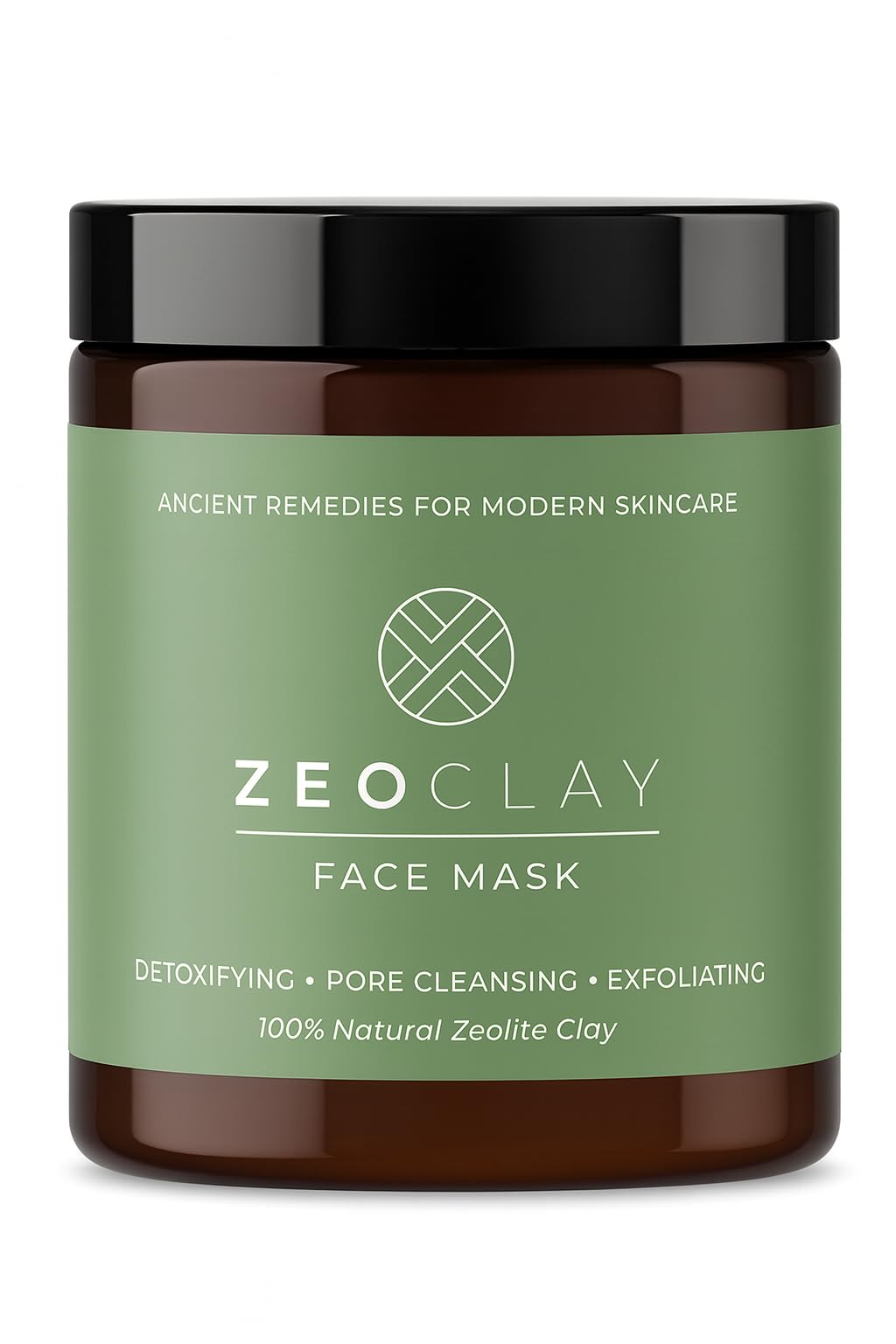 Organic Zeolite Clay Face Mask – Deep Pore Cleansing & Detox, Acne & Blackhead Treatment, Oil Control & Skin Tightening – Natural Spa-Quality Exfoliant for Radiant, Healthy Skin – 20 Uses