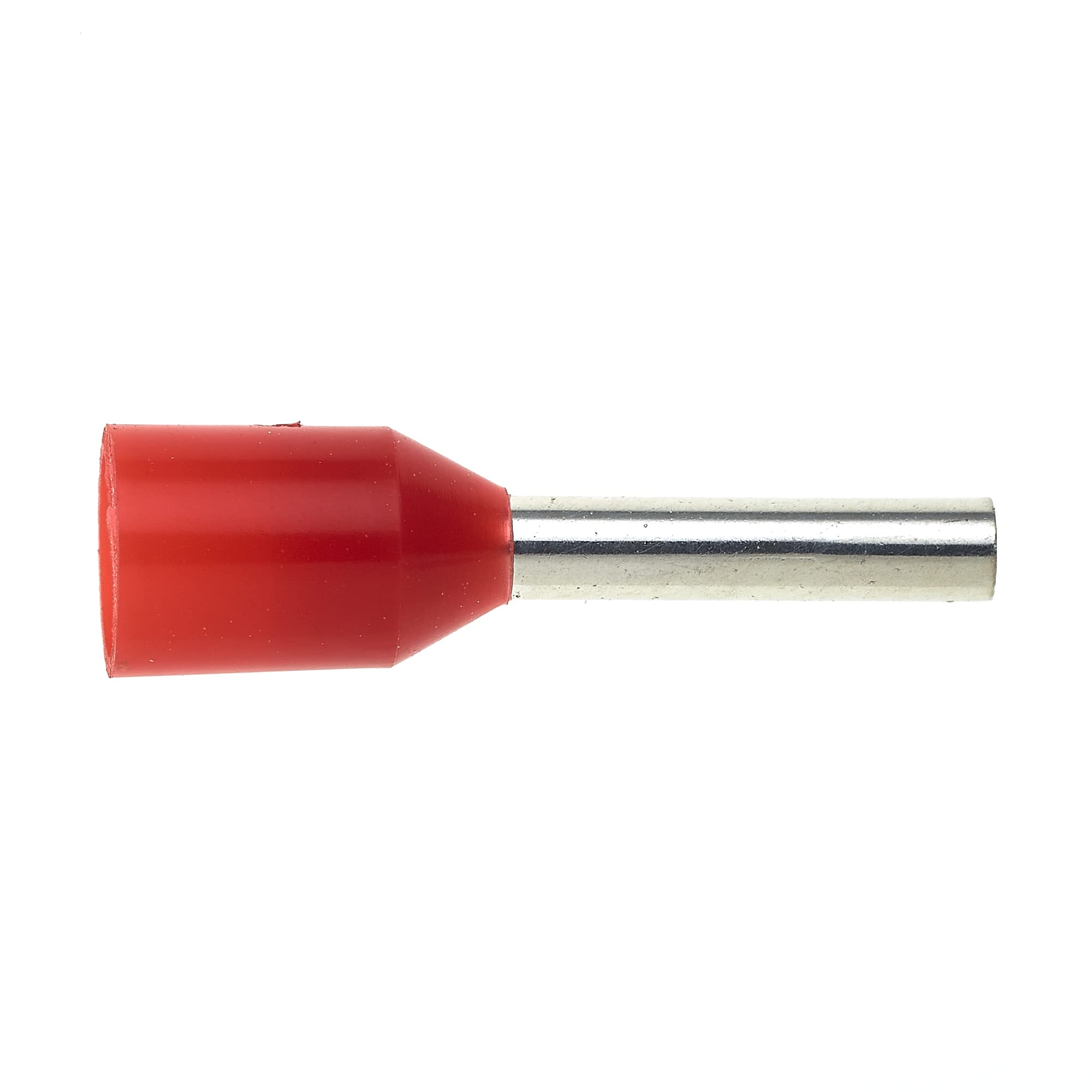 Insulated Ferrule, 12x1mm, Pack Of 100 U2013 Wire Copper Crimp Connector Insulated Ferrule Pin Cord End Terminal Connectors French Red Nylon Ferrules Connectors