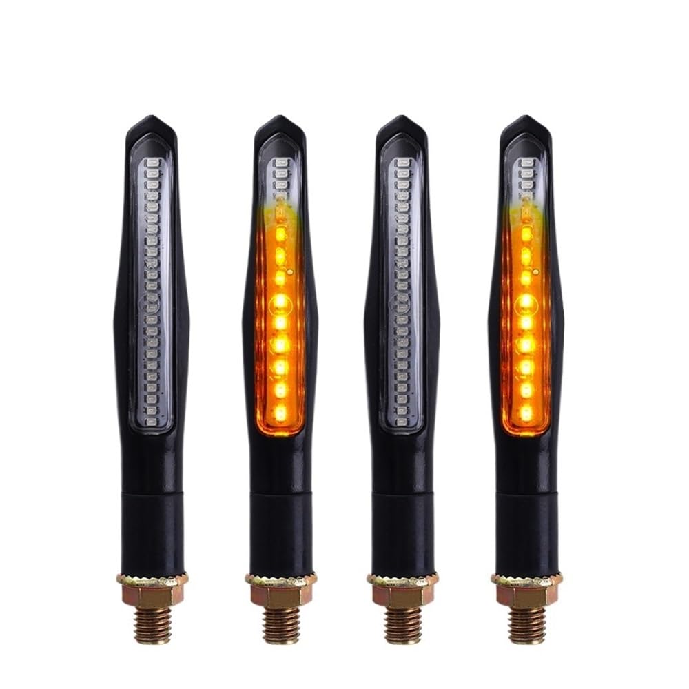 Clignotants LED moto anti-hyperflash avec relais et feux stop intégrés - 8