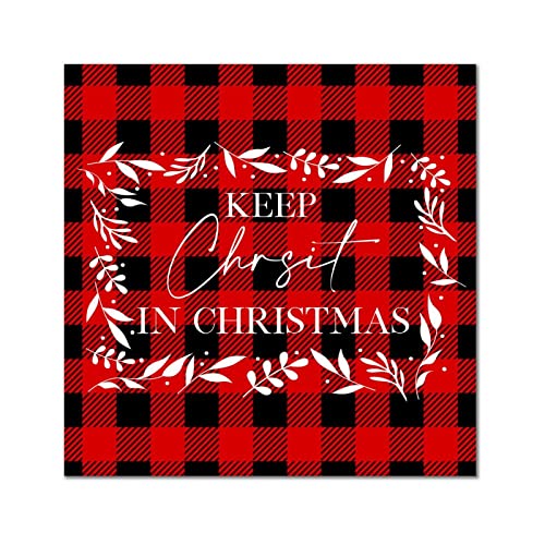 Keep Christ in Christmas plaque bois idee cadeau decoration interieur