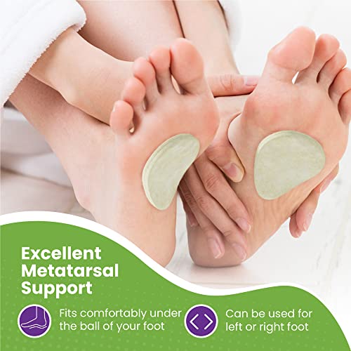 Metatarsal Felt Foot Pad - 1/4" Thick - 6 Pairs (12 Pieces) #TOP2