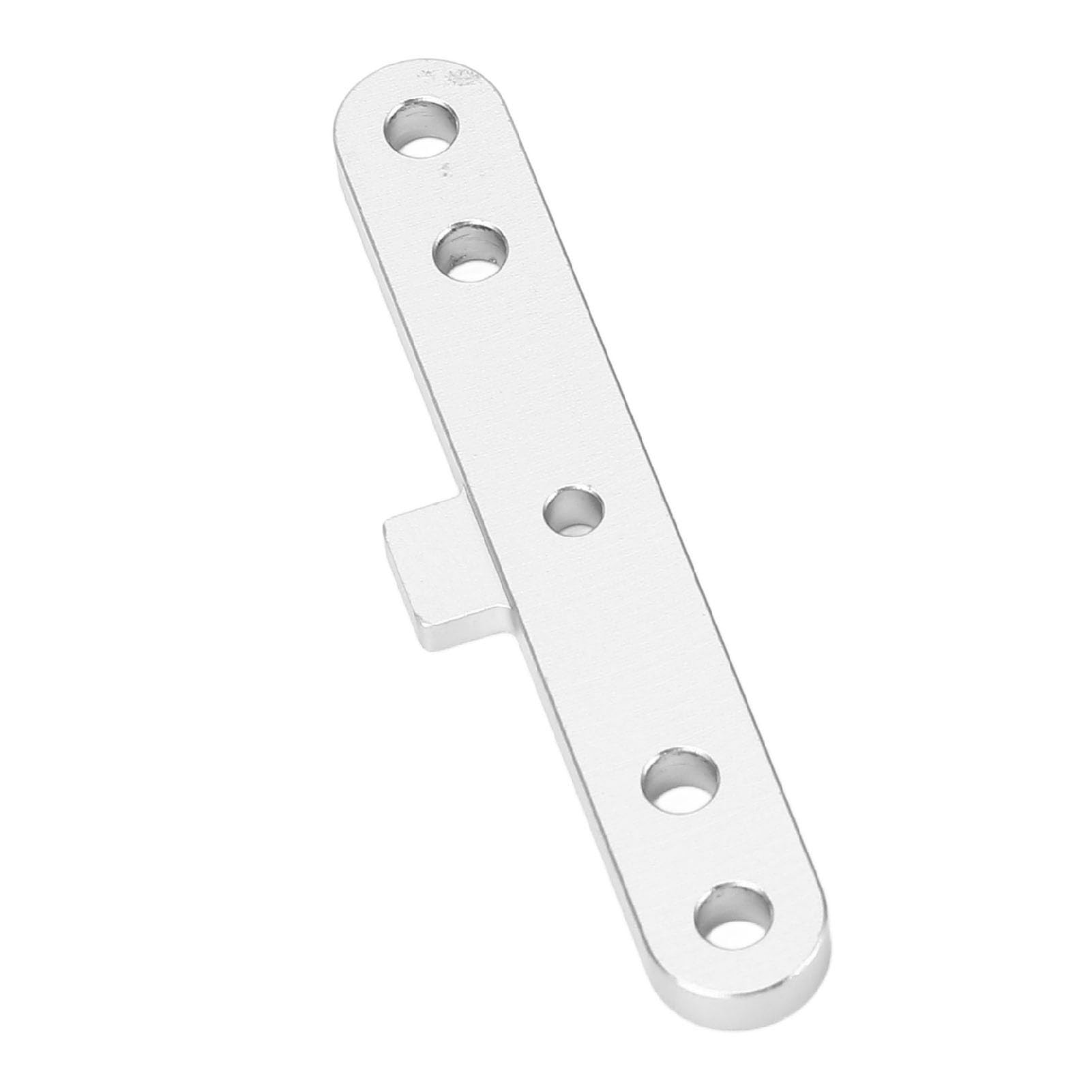 Wspornik Tylnego Wahacza ze Stopu Aluminium do Samochodu FS ATOM 1/8 RC, Wytrzymała Konstrukcja, zastosowanie: Samochód FS ATOM 6S 1/8 RC (SILVER)