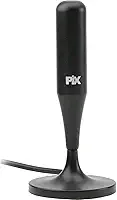 PIX Antena Multi Interna Hdtv 5M Base com Ima Plug 90 Graus Cabo 5M, Pix, 008-9500