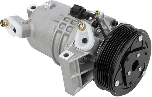 Miniatura 4 de ECCPP Compresor de AC con embrague 2009-2010 Compatible con Nissan Cube 1.8L 2007-2012 para Nissan Versa 1.8L Compresor de aire acondicionado