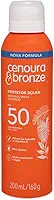 Protetor Solar Aerossol Spray FPS 50 Cenoura & Bronze 200ml