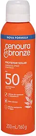 Protetor Solar Aerossol Spray FPS 50 Cenoura & Bronze 200ml