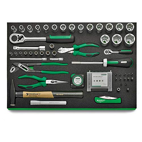 STAHLWILLE Werkzeugwagen 95/6 TTS Design Werkstattwagen bestückt Rollwagen Made IN Germany Tool-Trolley 111-tlg. – Bild 3