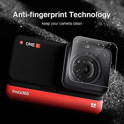 Image of M.G.R.J Tempered Glass Screen Protector for Insta360 ONE R /ONE RS (4 P'cs Set)
