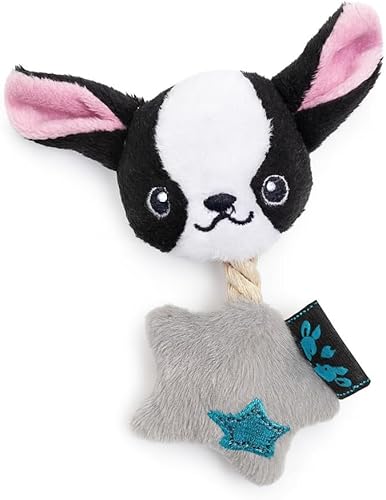 Pet London Chico - Juguete de peluche para perros pequeños y razas de taza de té, perfecto para chihuahua, yorkie, maltés, pomerania, shih tzu,